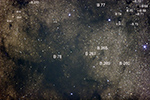 B78 and environs. Labeled image
