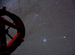 Comet Lovejoy on the night of January 19-20, 2015